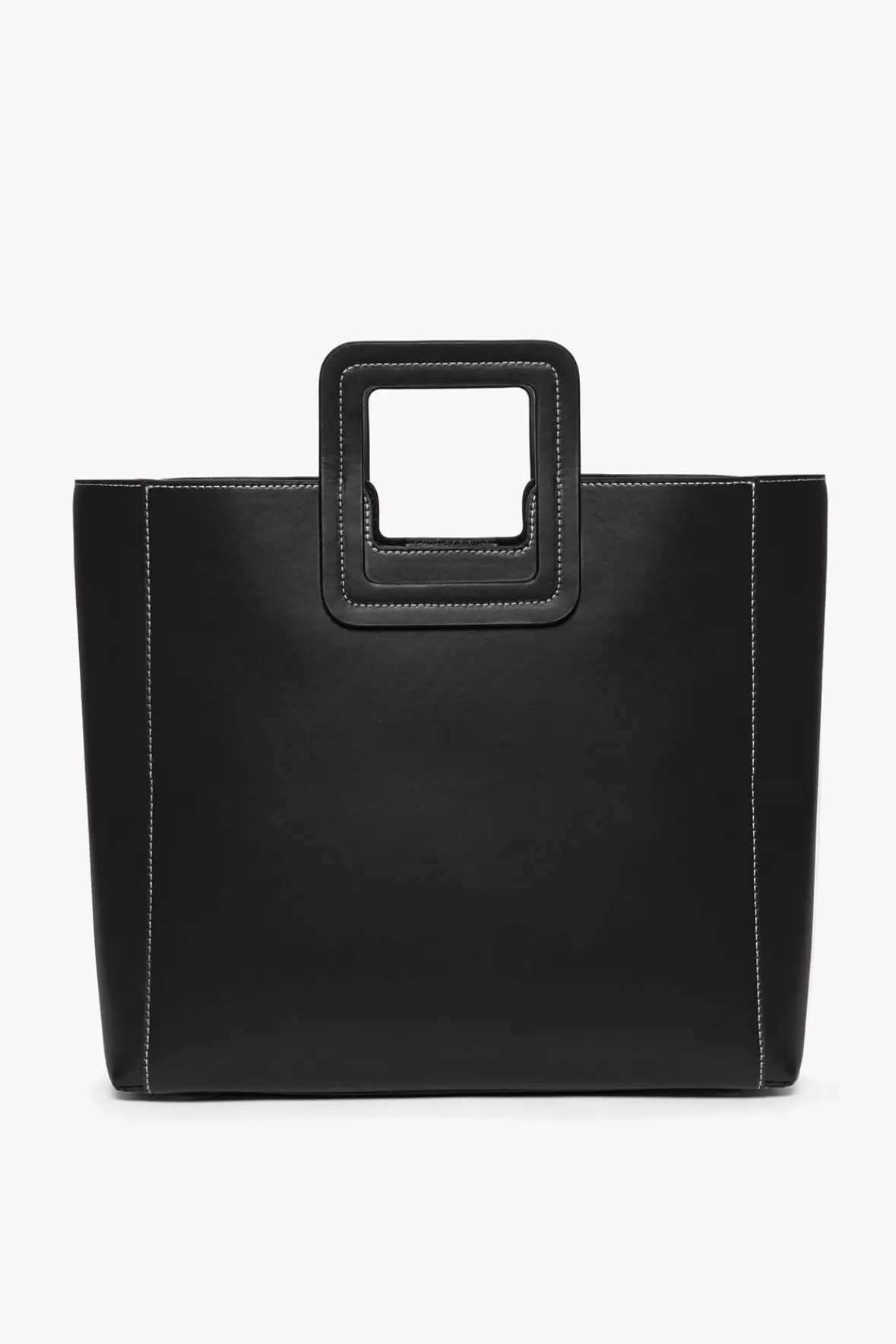 Crossbody|Totes<STAUD SHIRLEY LEATHER BAG BLACK