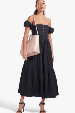 Crossbody|Totes<STAUD SHIRLEY LEATHER BAG   BLUSH