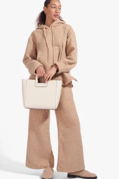 Crossbody|Totes<STAUD SHIRLEY LEATHER BAG   CREAM