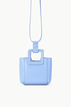 Small Leather Goods|Necklaces<STAUD SHIRLEY MICRO NECKLACE  BLUE HYDRANGEA BLUEHYDRANGEA