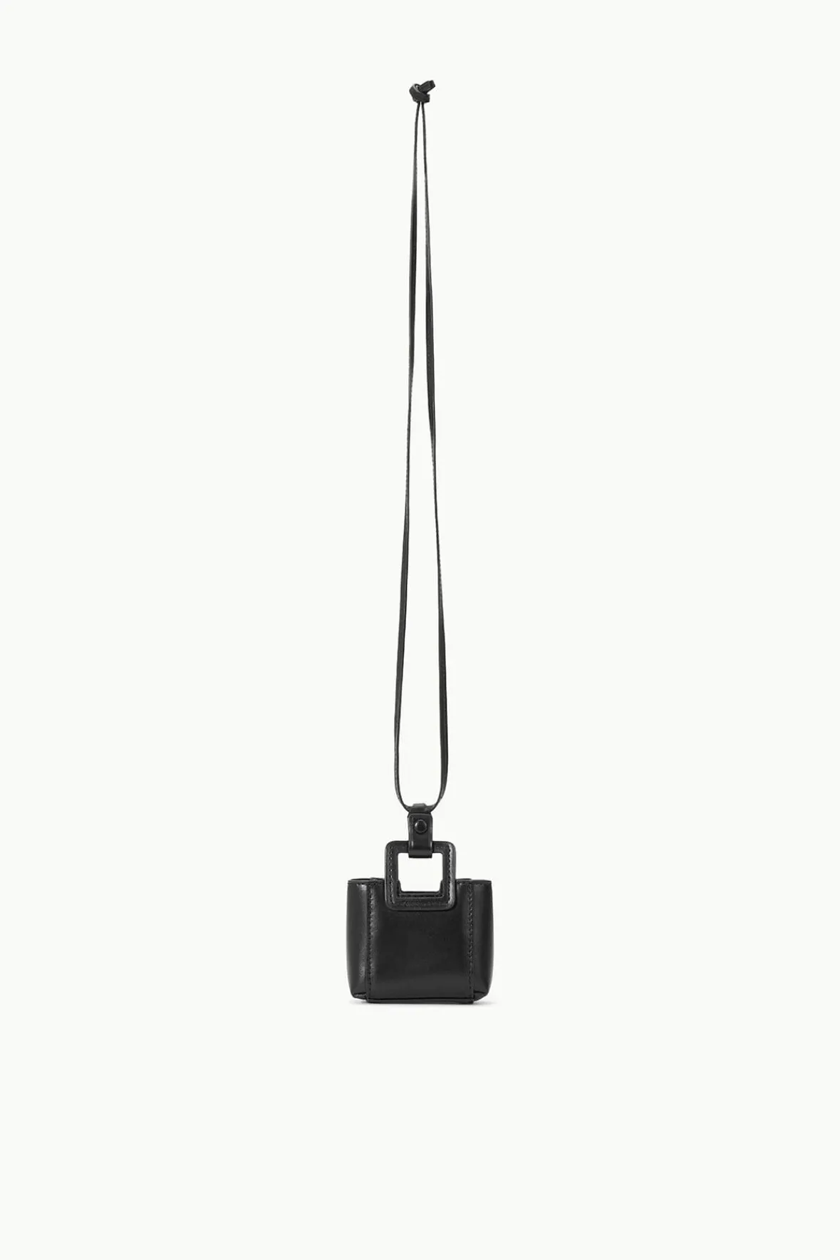 Necklaces|Small Leather Goods<STAUD SHIRLEY MICRO NECKLACE BLACK
