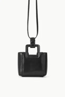 Necklaces|Small Leather Goods<STAUD SHIRLEY MICRO NECKLACE BLACK