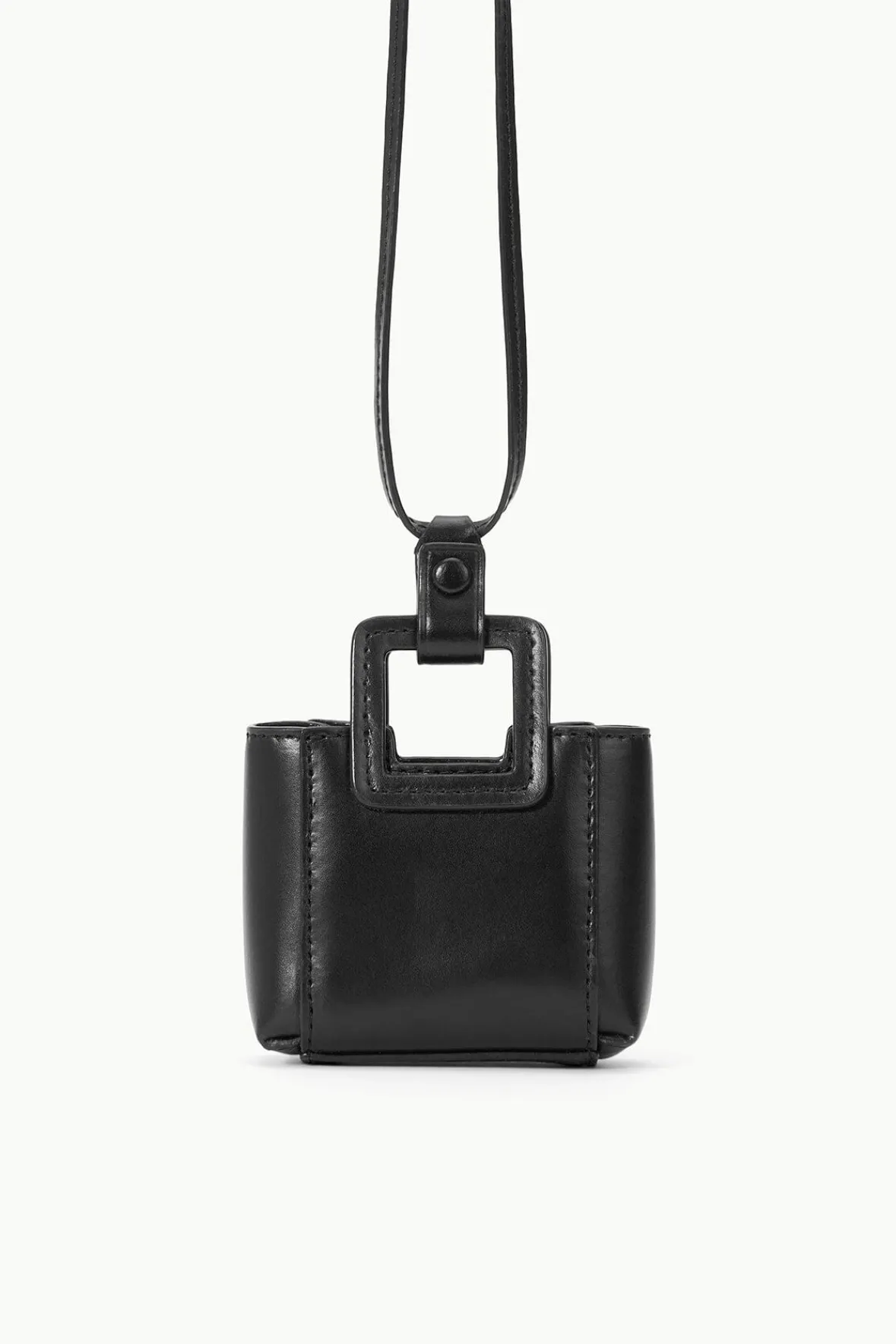Necklaces|Small Leather Goods<STAUD SHIRLEY MICRO NECKLACE BLACK