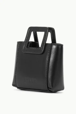 Necklaces|Small Leather Goods<STAUD SHIRLEY MICRO NECKLACE BLACK
