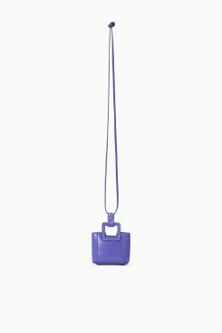 Small Leather Goods|Necklaces<STAUD SHIRLEY MICRO NECKLACE   VIOLET