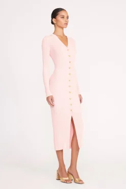 Best Sellers|Dresses<STAUD SHOKO SWEATER  CHERRY BLOSSOM CHERRYBLOSSOM