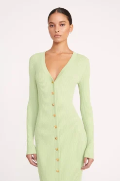 Dresses<STAUD SHOKO SWEATER   MATCHA