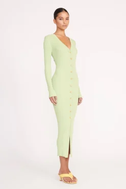 Dresses<STAUD SHOKO SWEATER   MATCHA