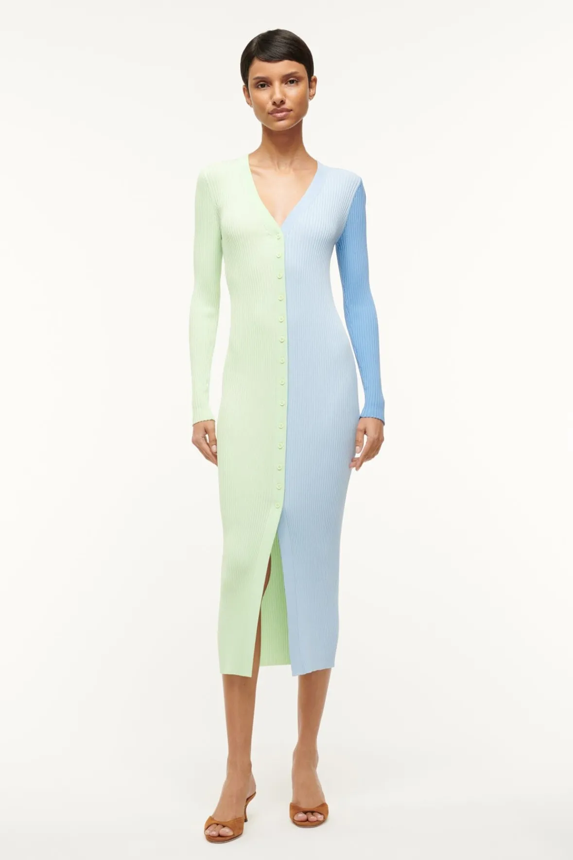 Dresses<STAUD SHOKO SWEATER MATCHA SHERBET MATCHASHERBET