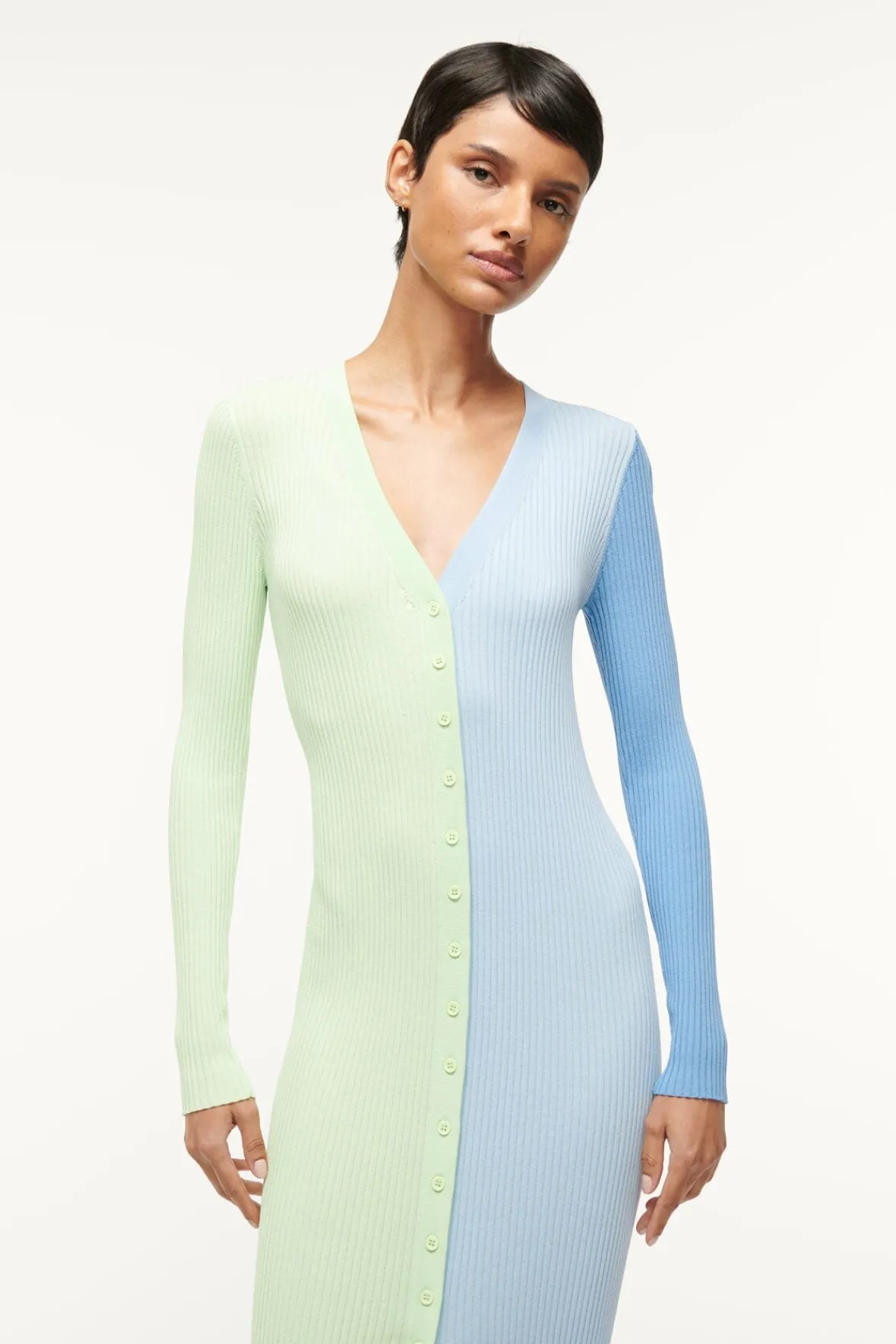 Dresses<STAUD SHOKO SWEATER MATCHA SHERBET MATCHASHERBET
