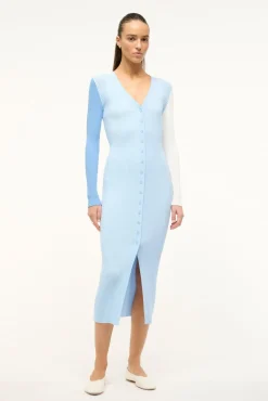 Dresses<STAUD SHOKO SWEATER PERIWINKLE MULTI PERIWINKLEMULTI