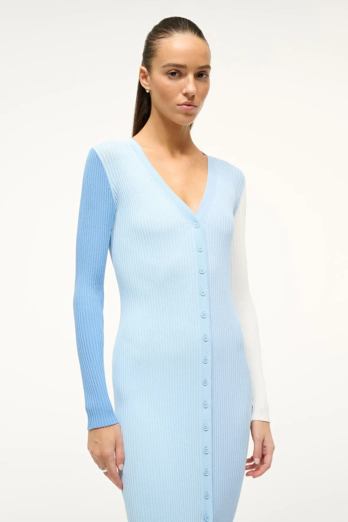 Dresses<STAUD SHOKO SWEATER PERIWINKLE MULTI PERIWINKLEMULTI