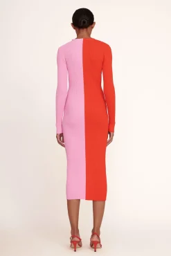 Dresses<STAUD SHOKO SWEATER  POPPY ROSEBUD POPPYROSEBUD