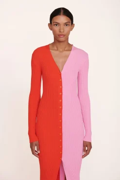 Dresses<STAUD SHOKO SWEATER  POPPY ROSEBUD POPPYROSEBUD