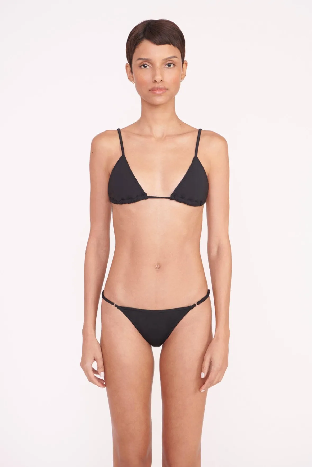 Bikinis<STAUD SISLEY STRING BOTTOM BLACK