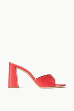Heels|The Evening Edit<STAUD SLOANE HEEL  RED ROSE REDROSE