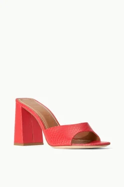 Heels|The Evening Edit<STAUD SLOANE HEEL  RED ROSE REDROSE