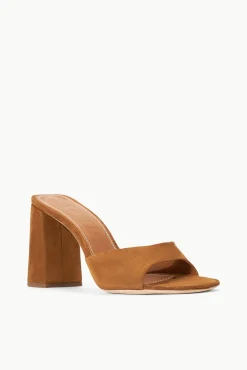 Heels|The Evening Edit<STAUD SLOANE HEEL   SUEDE TAN