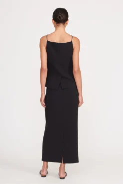 Skirts<STAUD SMITH SKIRT BLACK