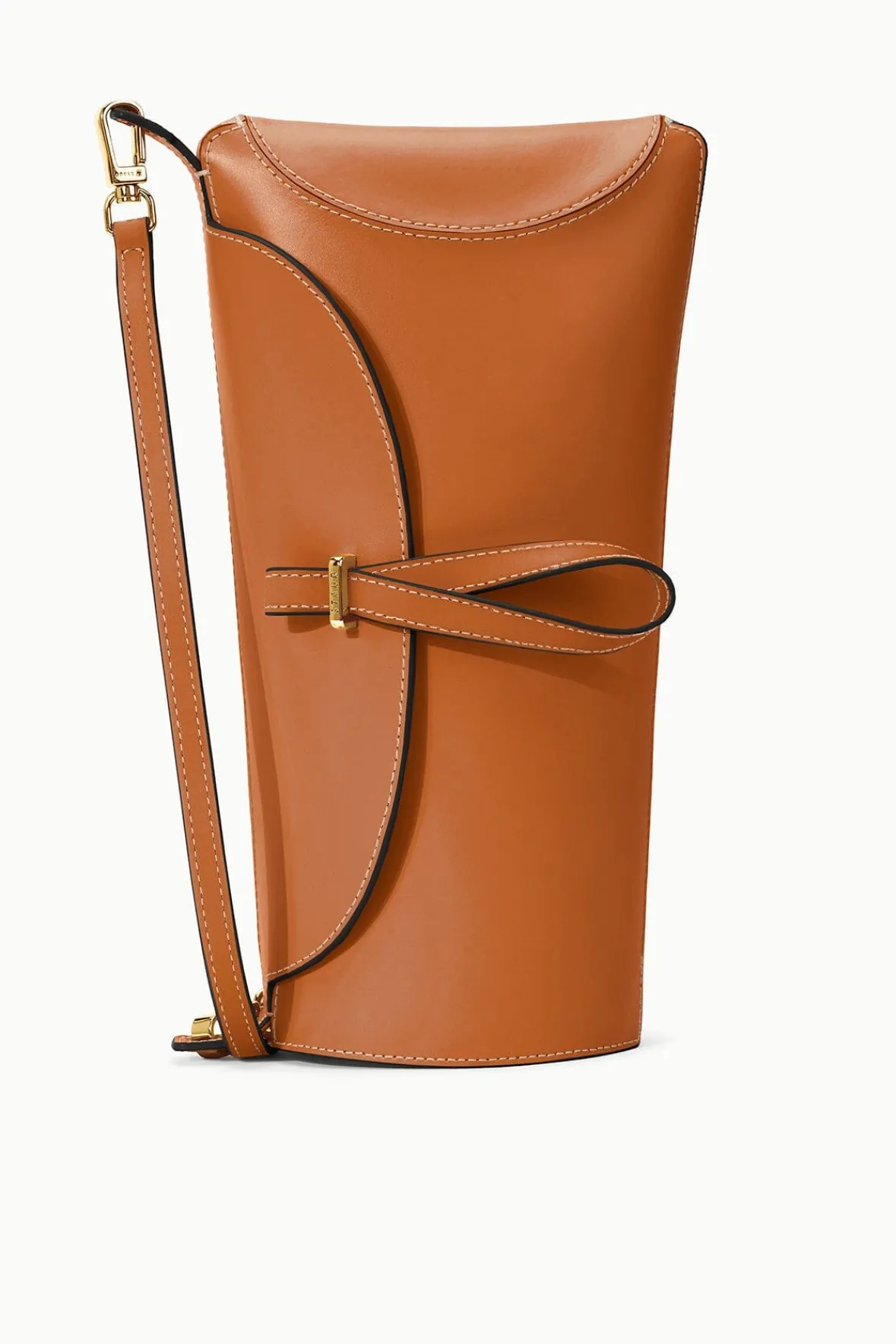 Sofya<STAUD SOFYA SHOULDER BAG TAN