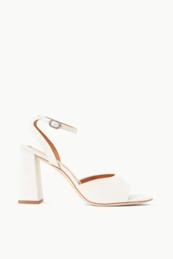 Heels|STAUD Bride<STAUD SOLANGE HEEL   WHITE