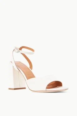 Heels|STAUD Bride<STAUD SOLANGE HEEL   WHITE