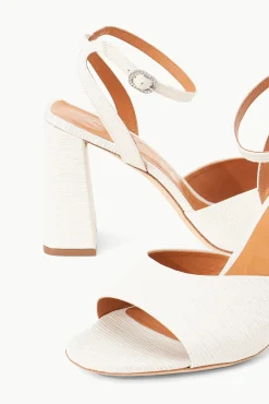 Heels|STAUD Bride<STAUD SOLANGE HEEL   WHITE
