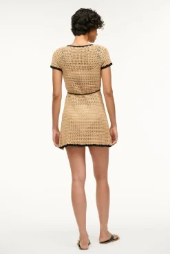 Cover-Ups<STAUD SPRITZ COVERUP DRESS   NATURAL