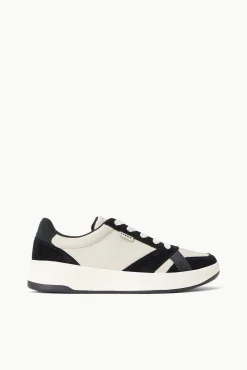 Sneakers|Keds + STAUD<STAUD + KEDS THE COURT SNEAKER  BLACK CREAM BLACKCREAM