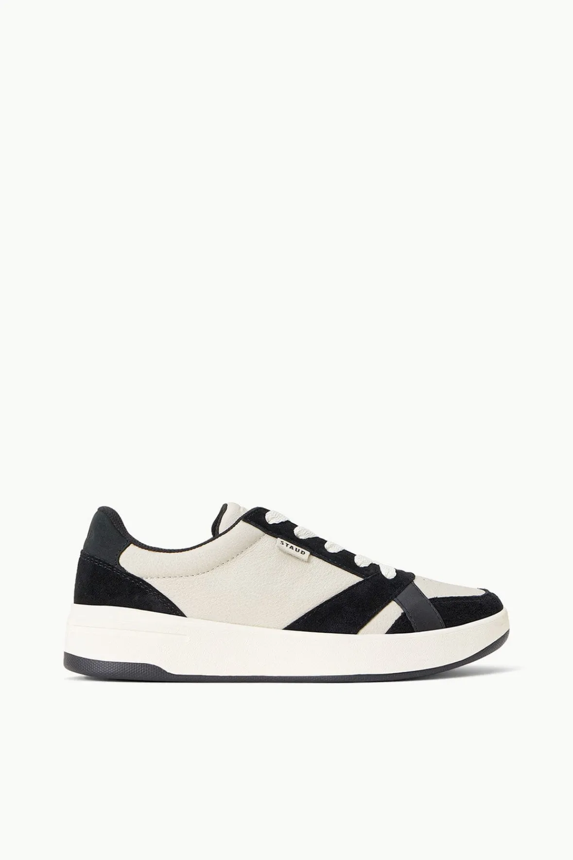 Sneakers|Keds + STAUD<STAUD + KEDS THE COURT SNEAKER BLACK CREAM BLACKCREAM