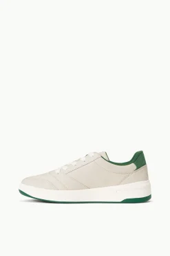 Keds + STAUD|Sneakers<STAUD + KEDS THE COURT SNEAKER CREAM GREEN CREAMGREEN