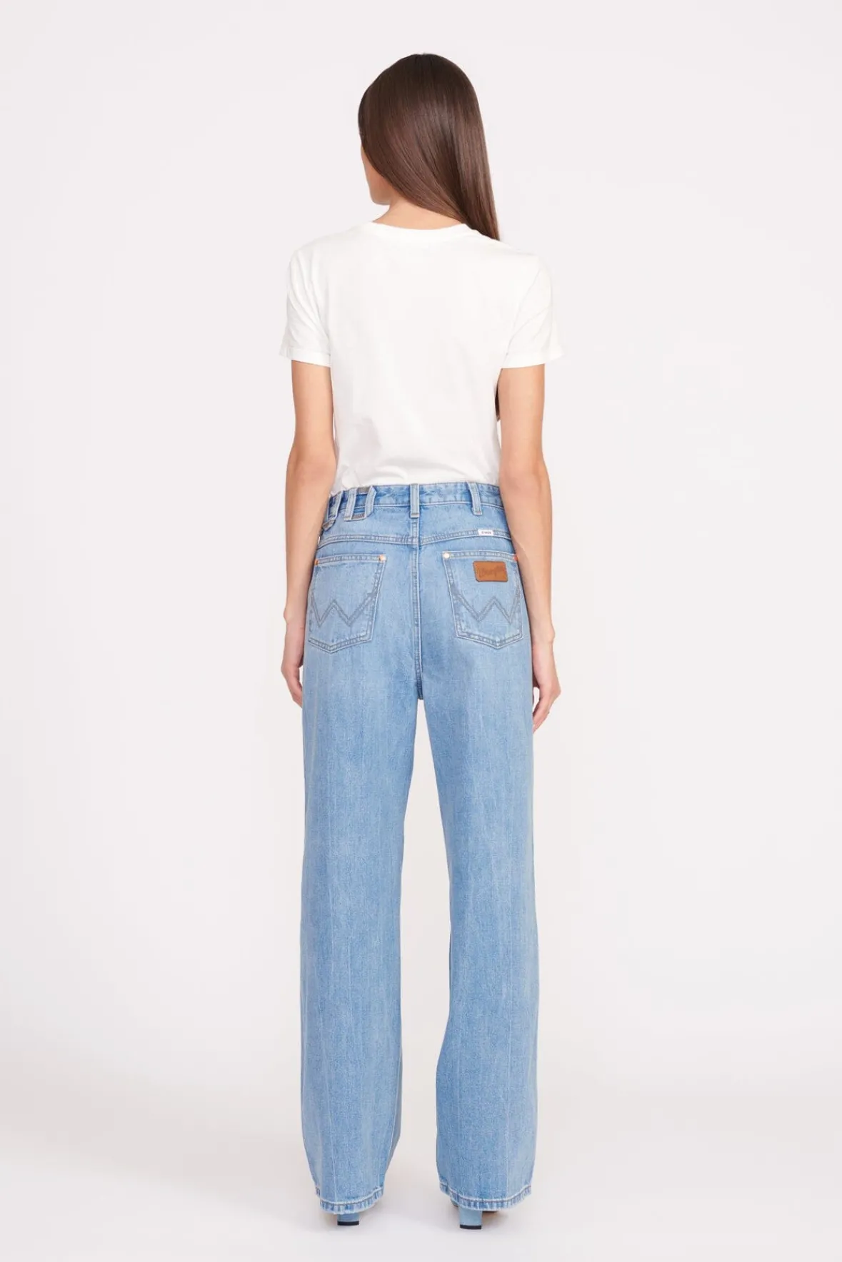 STAUD + Wrangler|Tops<STAUD + WRANGLER THE W TEE WHITE