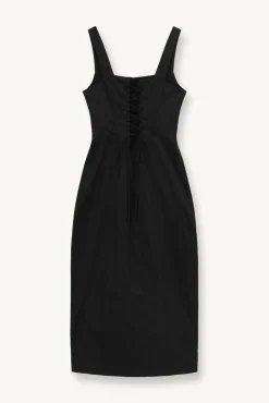 Poplin Shop<STAUD SUTTON DRESS BLACK