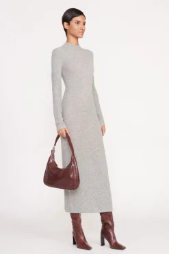 Shoulder<STAUD SYLVIE SHOULDER BAG   MAHOGANY