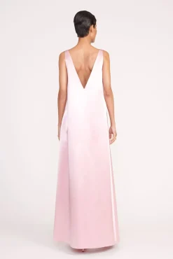 Dresses<STAUD TEAGAN DRESS  CHERRY BLOSSOM CHERRYBLOSSOM