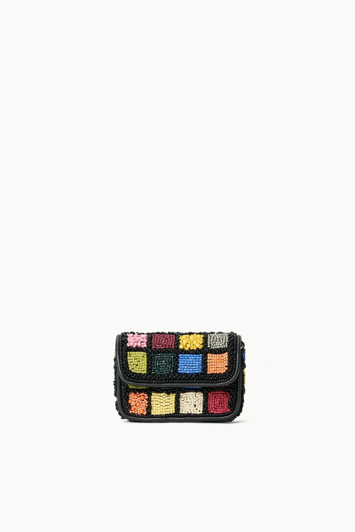 Beaded|Tommy<STAUD TINY TOMMY BEADED CROSSBODY DANCE FLOOR DANCEFLOOR