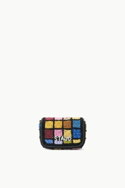 Beaded|Tommy<STAUD TINY TOMMY BEADED CROSSBODY DANCE FLOOR DANCEFLOOR