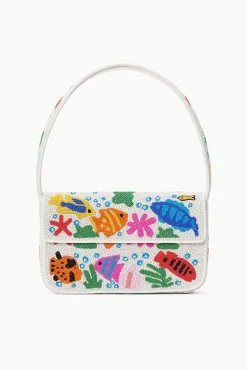 Beaded|Tommy<STAUD TOMMY BEADED BAG   AQUARIUM
