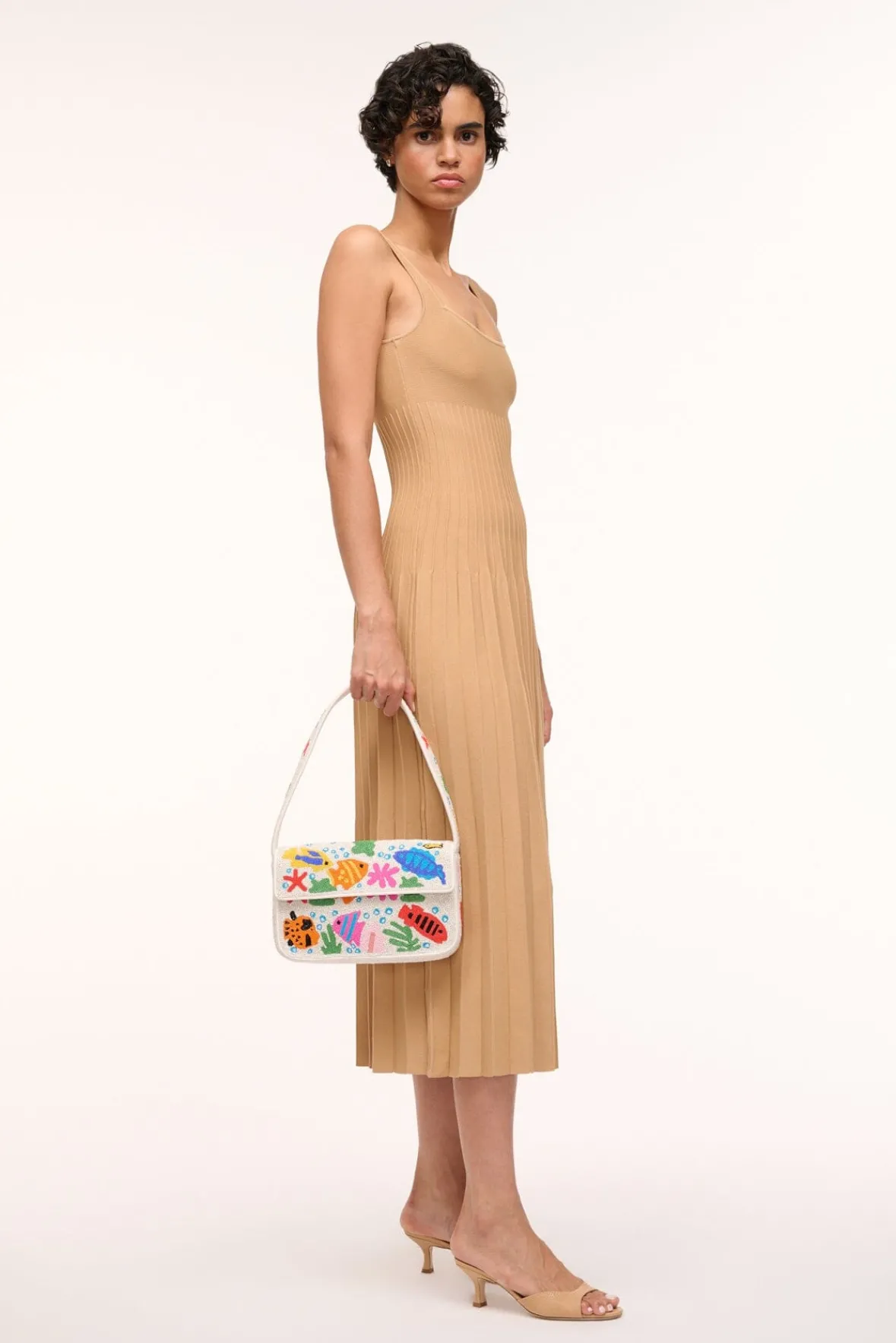 Beaded|Tommy<STAUD TOMMY BEADED BAG AQUARIUM