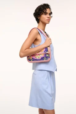 Shoulder|Beaded<STAUD TOMMY BEADED BAG   AURORA