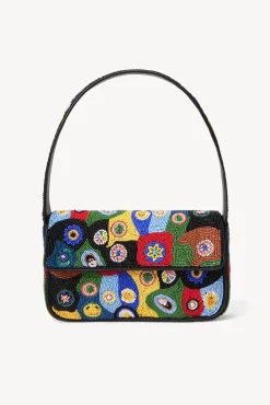 Beaded|Tommy<STAUD TOMMY BEADED BAG  BLACK MILLEFIORI BLACKMILLEFIORI