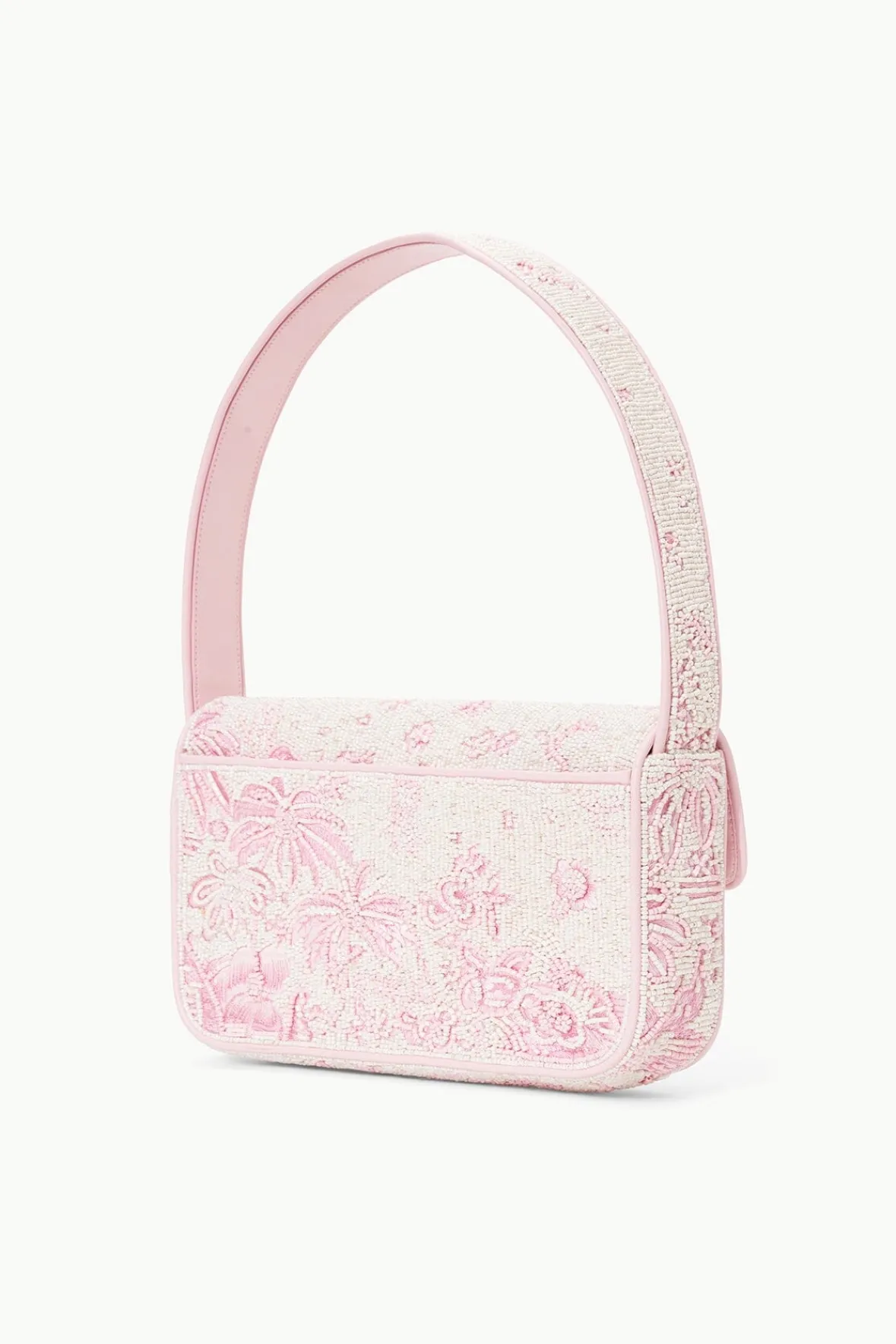 Beaded|Tommy<STAUD TOMMY BEADED BAG IVORY CHERRY BLOSSOM TOILE IVORYCHERRYBLOSSOMTOILE