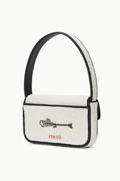 Shoulder|Tommy<STAUD TOMMY BEADED BAG INES CREAM STAUDINESCREAM