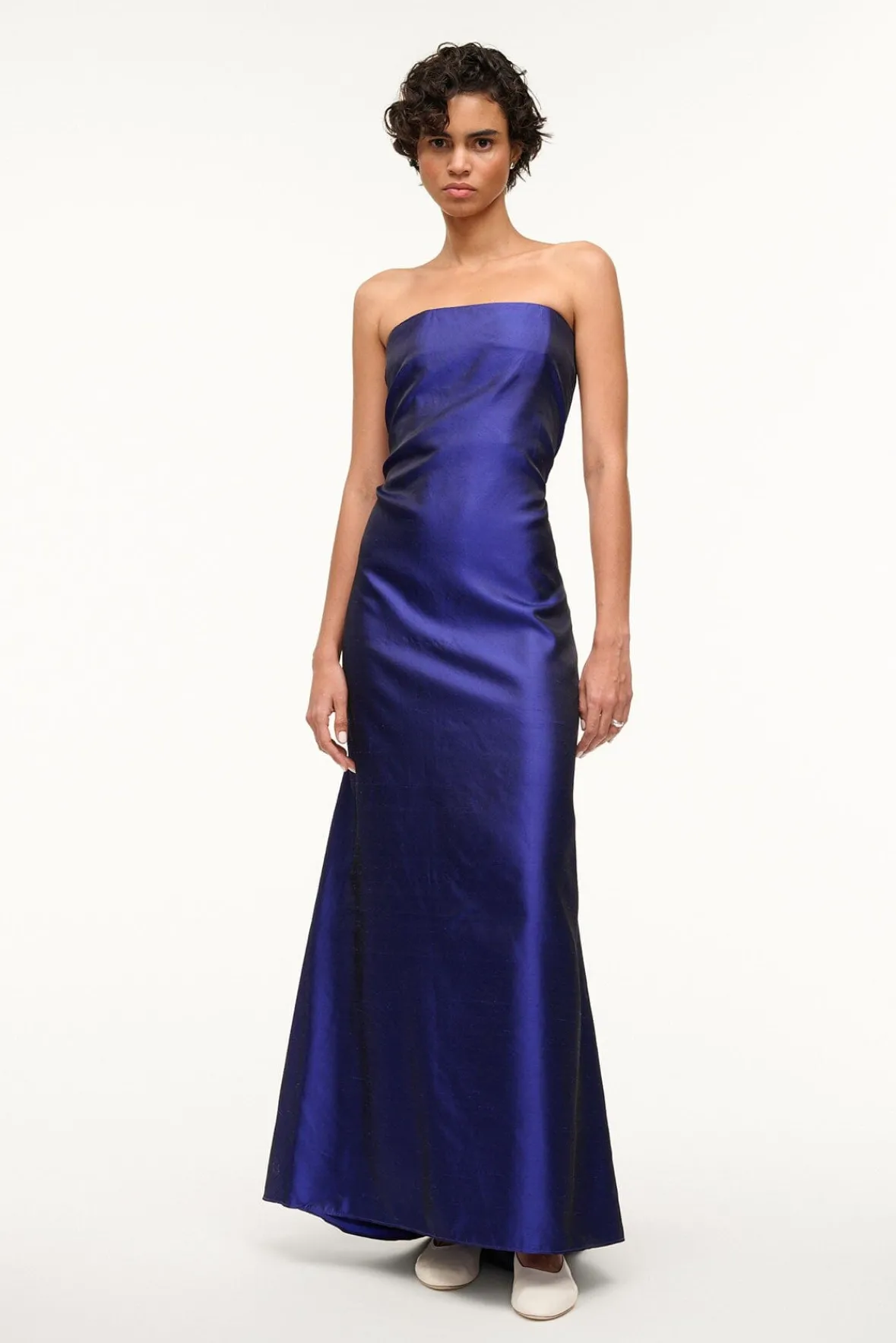 The Evening Edit|Dresses<STAUD TULLIO GOWN VIOLET
