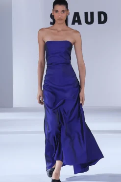 The Evening Edit|Dresses<STAUD TULLIO GOWN   VIOLET