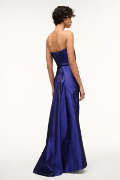 The Evening Edit|Dresses<STAUD TULLIO GOWN VIOLET
