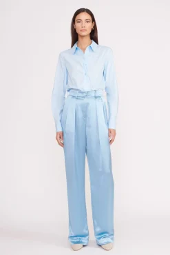 Tops<STAUD TWIGGY BODYSUIT FRENCH BLUE FRENCHBLUE