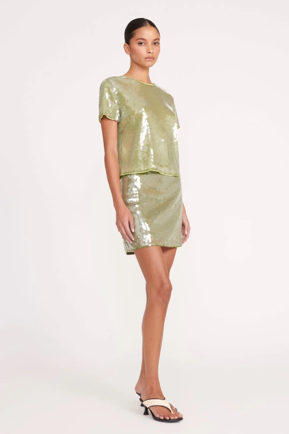 Skirts<STAUD VEDETTE SKIRT GARDEN MOSS GARDENMOSS