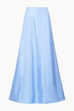 The Evening Edit|Skirts<STAUD VINCENZO SKIRT PERIWINKLE