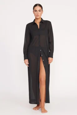 Cover-Ups<STAUD VITA DRESS BLACK